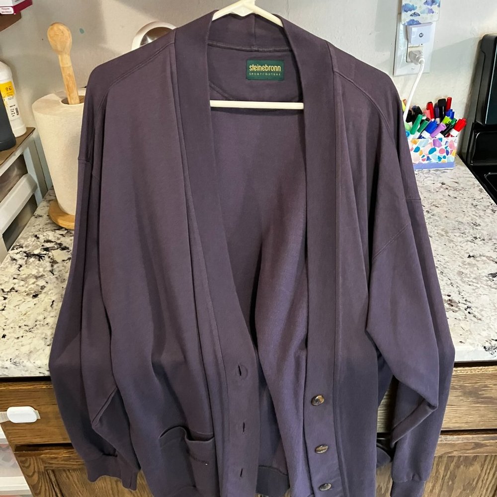 Vintage Steinebronn Sport Couture Button Up Sweater